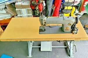 Singer Industrial Professional Sewing Machine 281-3 with Table **Vintage**