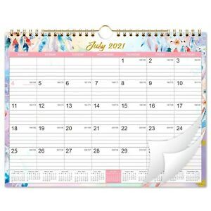 Calendar 2021-2022 - Monthly Wall Calendar 2021-2022 with Julian Date, 11”x 8...
