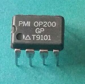 2x OP200GP PMI Operationsverstrker operational amplifier OPV DIP-8 2