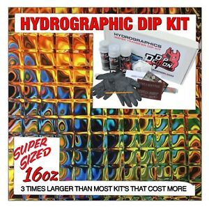 Hydrographic dip kit Candied Copper hydro dip dipping 16oz