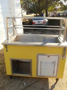 Colorpoint Mobile Cafeteria Refrigerated Fruit/Salad/Desert Bar, 50-CFM