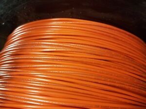 16 GAUGE WIRE ORANGE 1000 FT PRIMARY AWG STRANDED COPPER POWER GROUND MTW VW-1