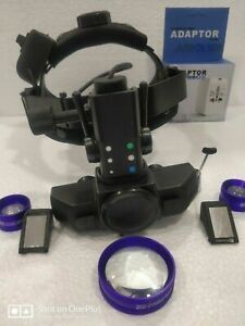 New Free Shipping Indirect Ophthalmoscope with purple combo lens Accessories