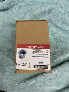 Carlon E950GE-CAR Male / Female Reducer, 1-1/4&#034; x 3/4&#034;, Pvc BOX OF 10