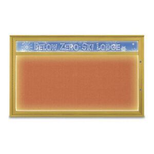 UNITED VISUAL PRODUCTS UV452HILED1PLUS-GOLD-APRICOT