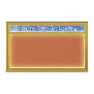 UNITED VISUAL PRODUCTS UV452HILED1PLUS-GOLD-APRICOT