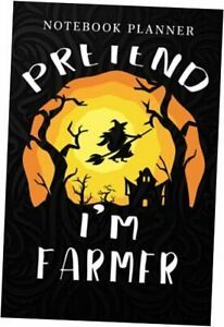 Notebook Planner Fun Easy Pretend I&#039;m Bull Costume Gift Joke Paperback