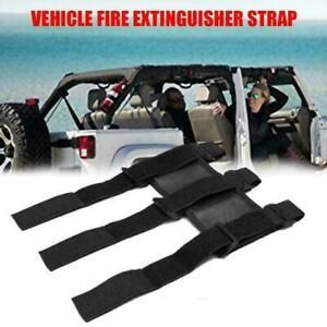 Car Fire Extinguisher Holder Fixing Belt For Jeep JK 1997 Jl A7G6 Wrangler J3S4