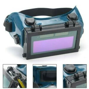 1 * Welding Eyepiece LCD Solar Power Auto Darkening Welding Goggle
