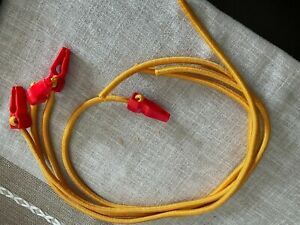 4x 30 in. Adjustable HDX Yellow Bungee Cords. NEW condition. Quick Click.