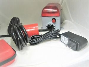 Industrial Waterproof SUMP PUMP ALARM Well Overflow, Sewage Power w/ Mute &amp; test