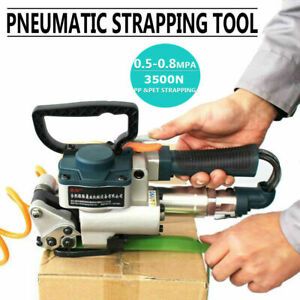 Pneumatic Strapping Tool Strap Welding Banding Packaging Baler 3500N 13mm-19mm