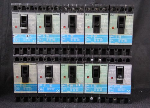 Siemens sentron ed63b015 circuit breaker for sale