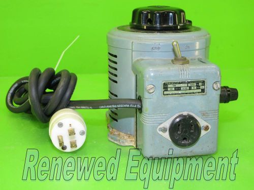Superior electric powerstat variable auto transformer for sale