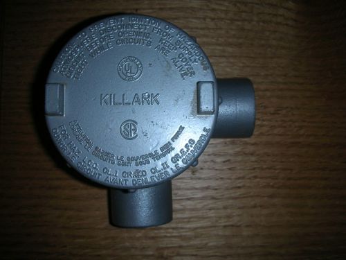 Killark explosion proof hazardous geclt-3 3/4”  “l” fitting new aluminum for sale