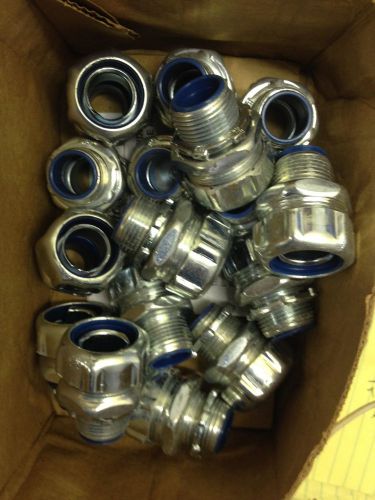 Thomas &amp; betts 5333 liquidtight 3/4&#034; straight conduit connectors (lot of 16) for sale
