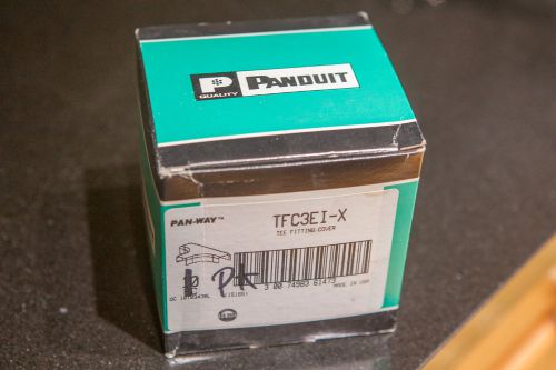 Pan-way panduit ftc3ei-x tee fitting cover 10 pcs for sale