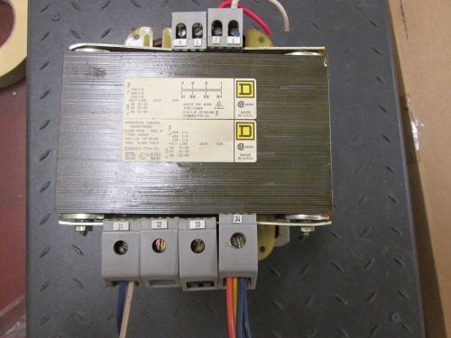 Square D Control Transformer 9070V1000, 1KVA, Pri: 460/220/110V, SEC: 36/42/48V