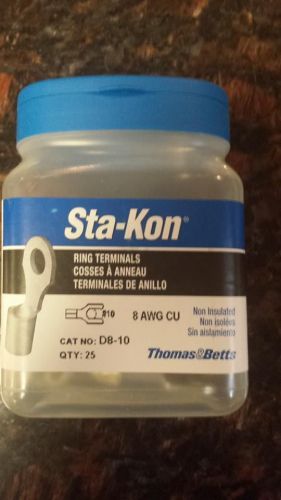 T&amp;b sta-kon ring connector d8-10    3d for sale