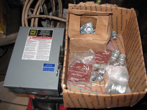 Electrical supplies (7 full boxes),j boxes, outlets, switches, connectors, new for sale