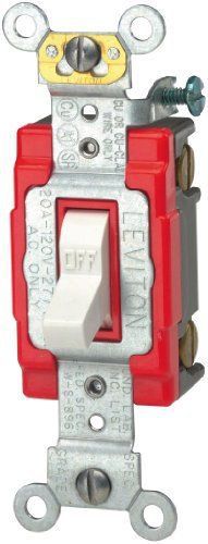 Leviton 1221-2w 20-amp  120/277-volt  toggle single-pole ac quiet switch  extra for sale