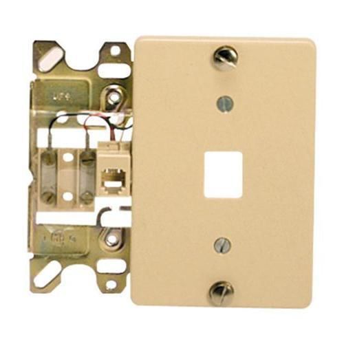 Suttle 630ac4-44 mod wall jack 4 conductor ash for sale