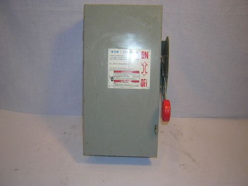 NOS Cutler Hammer DH361FGK 30A 600V 3 Pole Fusible Heavy Duty Safety Switch