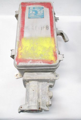 Crouse hinds wsr63542 welding 60a 600v receptacle non-fusible disconnect d426295 for sale
