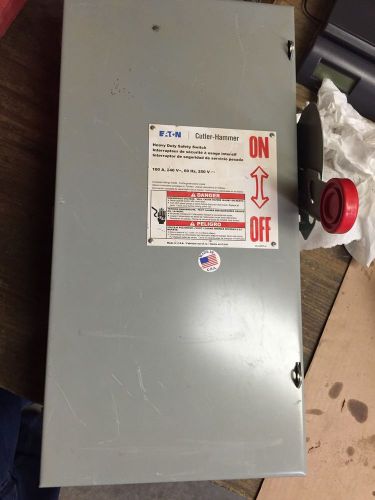 DH323NGK Eaton 100 Amp Disconnect Nena 1 Indoor 240 Volt