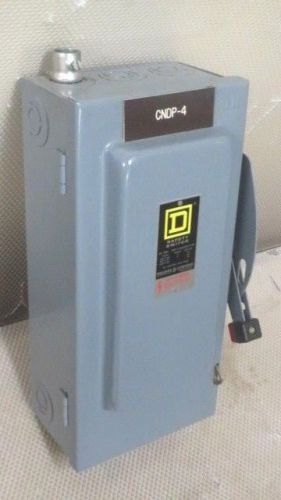 SQUARE D NON-FUSIBLE DISCONNECT 60 AMPS 600 VAC MODEL HU-362