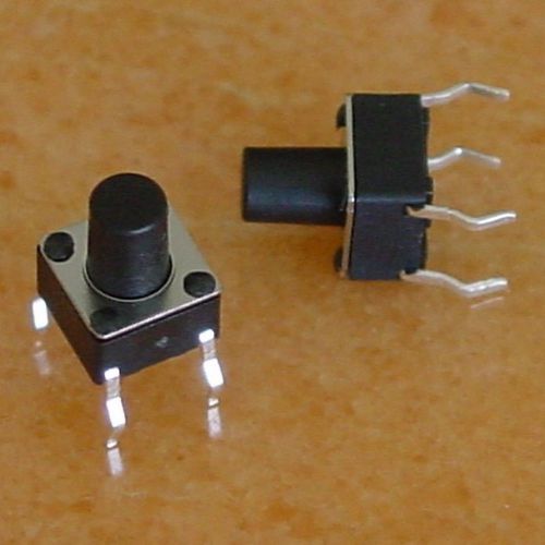 ++ 20 x tactile tact switch 6x6mm height 8mm spst-no e for sale