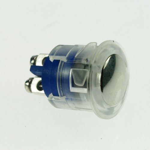 2 x 16mm OD ABS Plastic Momentory Push Button Switch / Round/Screw Terminals