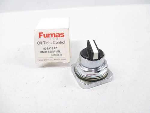 New furnas 52sa2bab short lever selector ser b switch d475493 for sale