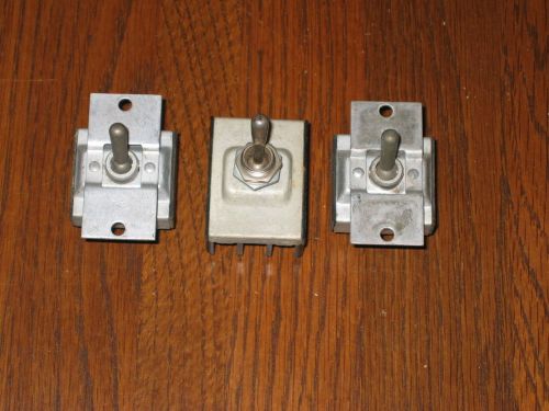 Toggle switchs, 3 pole double throw &amp; 4 pole double throw for sale