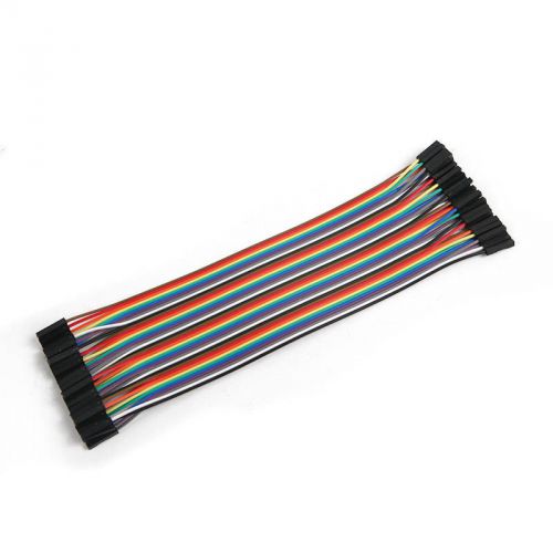 40PCS * Female-Female Dupont Cable Line Wire Colorful Pin Header 2.54mm