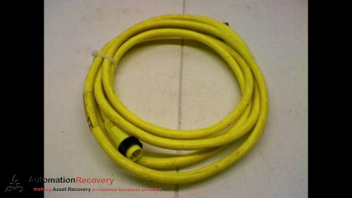 BRAD HARRISON 114020A01 F120 DOUBLE-ENDED CORDSET, 4-POLE, NEW*