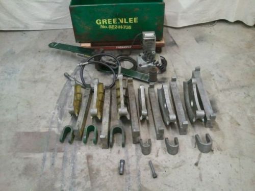 Greenlee  882 bender with electric pump for sale