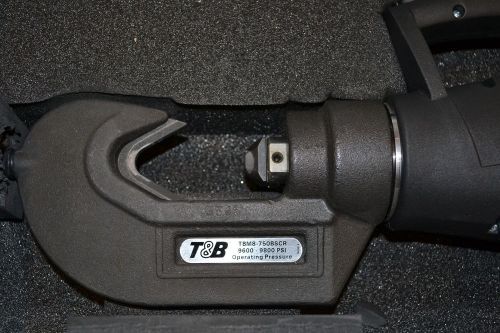 Thomas &amp; betts tbm8-750bscr battpac lt 12-ton dieless battery powered tool for sale
