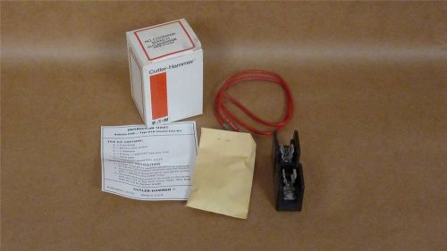 Cutler hammer c350baa61a series a1 type ktk control fuse block holder kit for sale