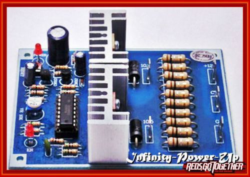 Mxa059: dc to ac inverter 12vdc to 110v/220vac 200w circuit board assembled kit for sale