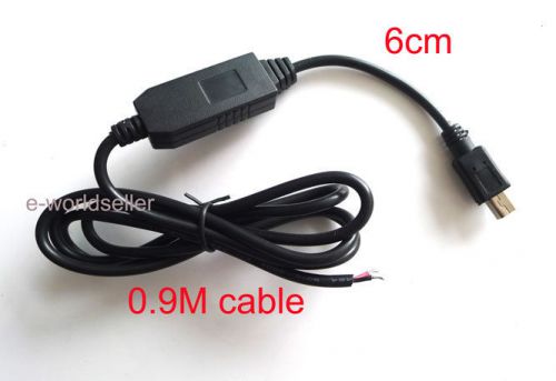 50pcs 1m power cable dc converter buck module 8-22v input,5v mini usb output for sale
