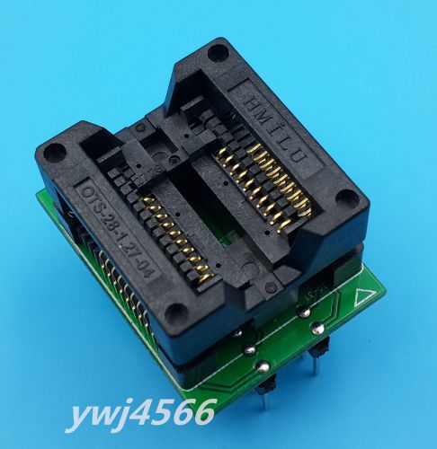 Sop20 to dip20 300mil wide chip programmer adapter ic socket for sale