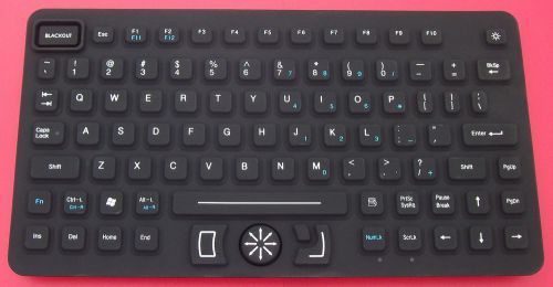 Stacoswitch rugged keyboard with built-in pointing device &amp; el backlight ps/2 † for sale