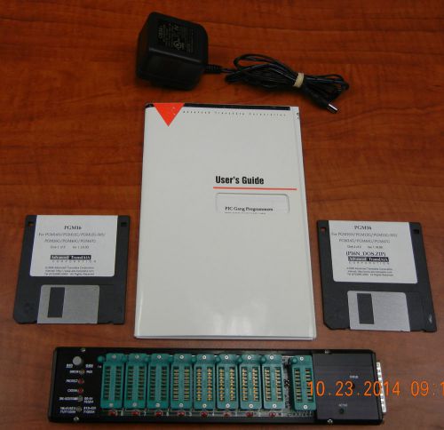 Pcm47g-pic gang programmer-8-gang programmer for pic16c55x/61/62x/71x/8x for sale