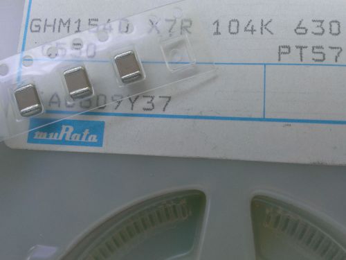 [100pcs]  100nF 630V Murata Ceramic Capacitor SMD  size1812 (4532 metric)