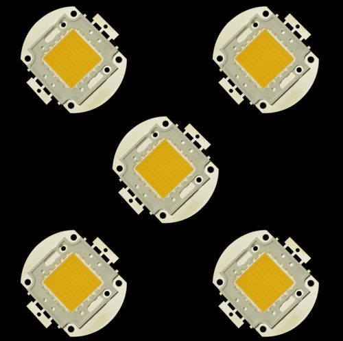 5pcs 80w new warm white high power ultra bright for led chip light lamp bulb for sale