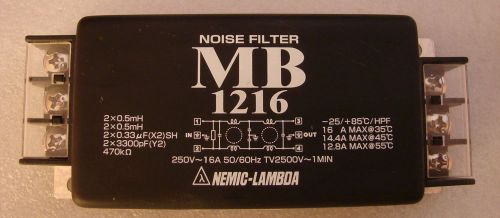 Nemic Lambda MB1216 Noise Filter
