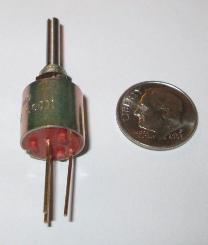 500k ohm p.e.c. miniature potentiometer  nos - long shaft for sale
