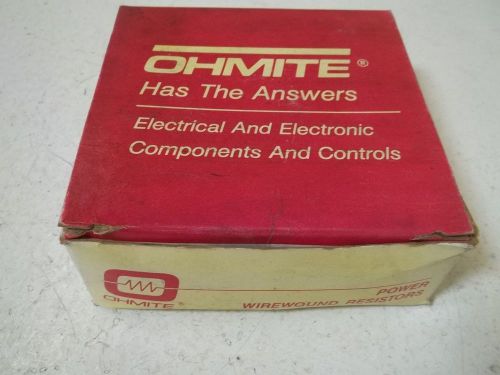LOT OF 16 OHMITE B205300 WIREWOUND RESISTOR 20WATTS, 300 OHMS *NEW IN A BOX*