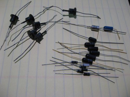 Lot of Various Rare Vintage Diodes and Rectifiers GE Northern Electric Moto NOS